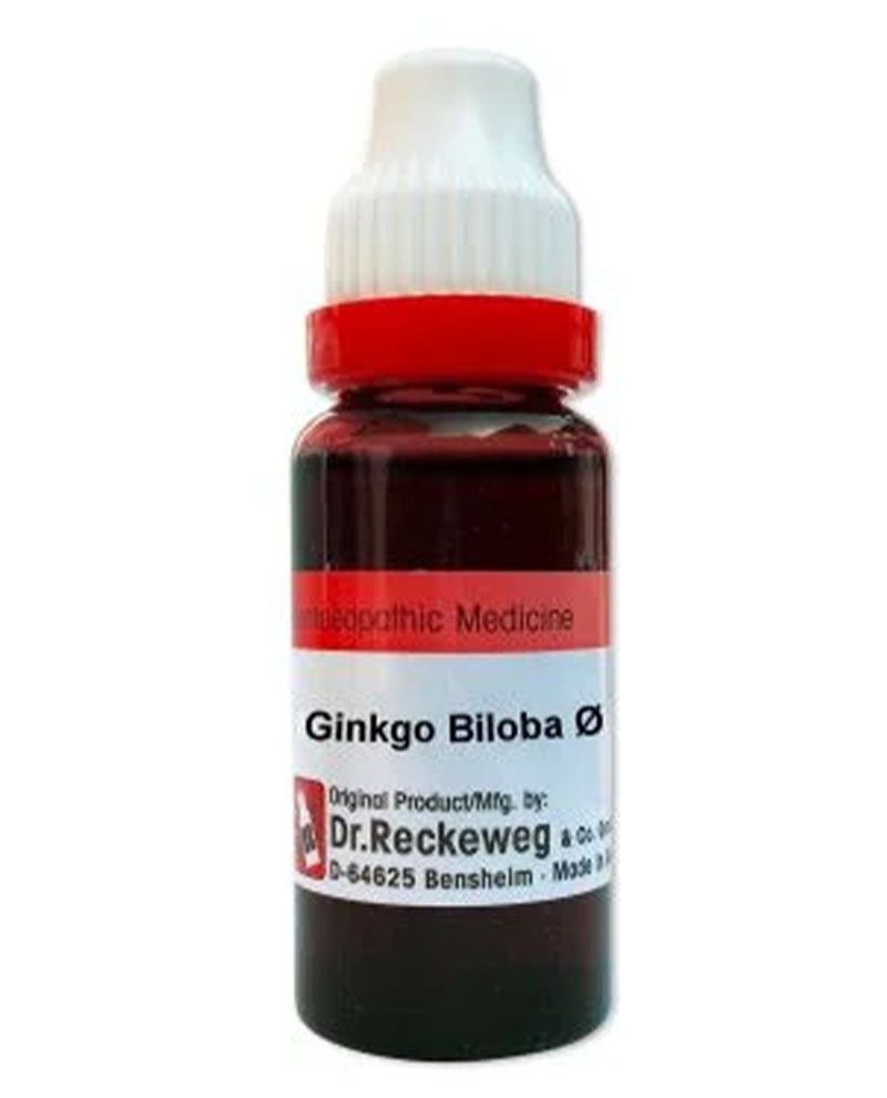 Ginkgo Biloba Mother Tincture Q Dr. Reckeweg  - All